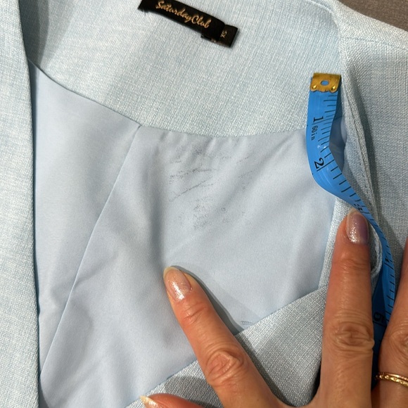 Saturday Club Short Set in Sky Blue - Picture 8 of 8